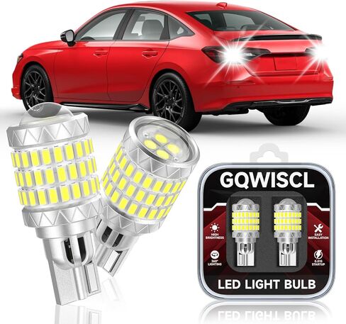 921 912 LED Reverse Light Bulbs Fit for Toyota 2005-2024 Tacoma, 6000K Cool White, 600% Brightness with HD Projector Back Up Light Bulb, Plug and Play, Pack of 2 in Kuwait