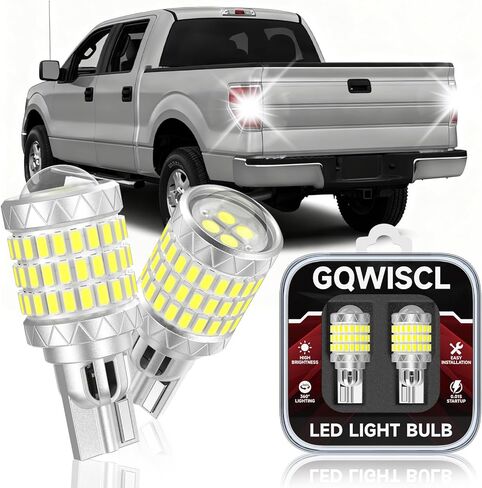 921 912 LED Reverse Light Bulbs Fit for Toyota 2005-2024 Tacoma, 6000K Cool White, 600% Brightness with HD Projector Back Up Light Bulb, Plug and Play, Pack of 2 in Kuwait