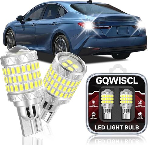 921 912 LED Reverse Light Bulbs Fit for Toyota 2005-2024 Tacoma, 6000K Cool White, 600% Brightness with HD Projector Back Up Light Bulb, Plug and Play, Pack of 2 in Kuwait
