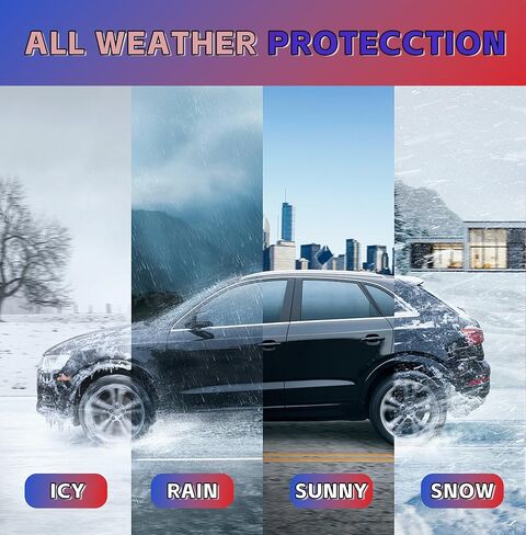 Window Visors Rain Guards for 2008-2012 Honda Accord, Tape-On Shatterproof Sun Smoke Guard Vent Visor Side Wind Deflectors for Trucks in Kuwait