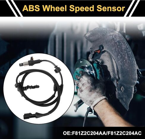 1 قطعة ABS عجلة السرعة سينور لفورد F-350 سوبر ديوتي 1999-2004 لفورد F-250 1999-2004 ABS الاستشعار مكافحة قفل نظام الكبح الاستشعار الجبهة اليمنى in Kuwait