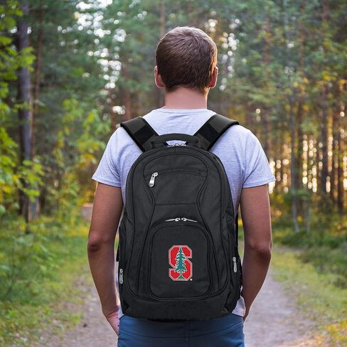 Denco Stanford University Cardinals Laptop Backpack- Fits Most 17 Inch Laptops and Tablets - Ideal for Work, Travel, School, College, and Commuting in Kuwait