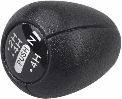 Transfer Case Shift Knob, 4H/2H/N Gear Marking Black Shifter Knob for Nissan Safari Patrol Y60 1987-1995, Transfer Gear Replacement Part in Saudi Arabia