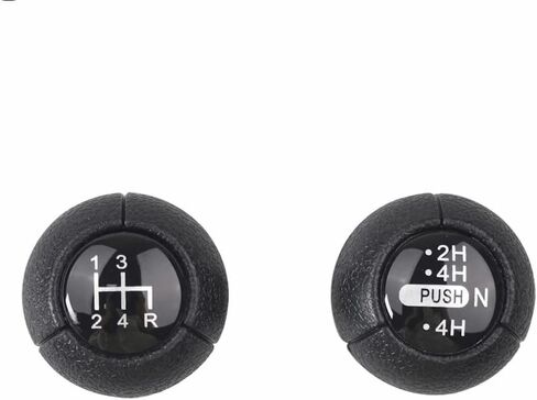 Transfer Case Shift Knob, 4H/2H/N Gear Marking Black Shifter Knob for Nissan Safari Patrol Y60 1987-1995, Transfer Gear Replacement Part in Saudi Arabia
