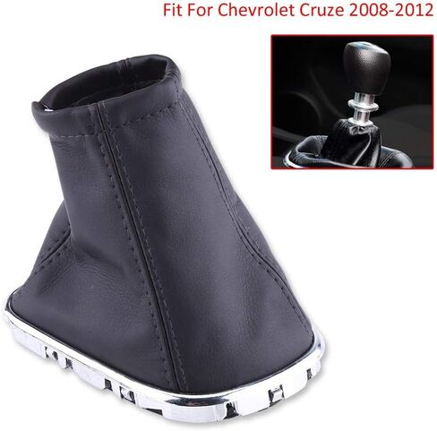 Car Gear Shift Knob Cover, PU Leather Gaiter Boot Replacement Kit for Cruze 2008-2012 in Saudi Arabia