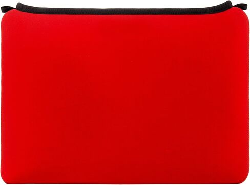 Red Slim Neoprene Laptop Sleeve 14" | Water-Resistant Case Compatible with ThinkPad T14, Scratch Protection in Saudi Arabia