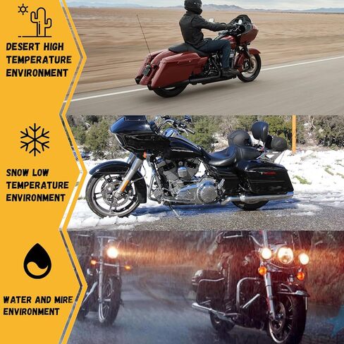 Dual LED Headlights fo Road Glide 2004-2013,White DRL Lights LED Headlamp Front Lamp with High Low Beam Turn Signal Lights for Harley Touring Road Glide 2004-2013 Accessories in Saudi Arabia
