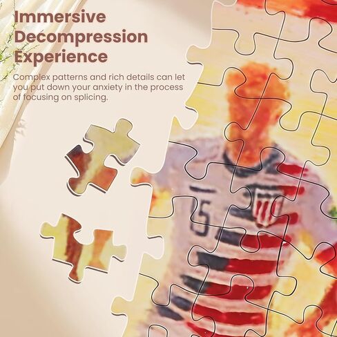 2026 World Cup Jigsaw Puzzle - 500 Piece Puzzles for Adults, USA Soccer Team Sports Collectible, Soccer Puzzle for World Cup Fans & Home Decor in Kuwait