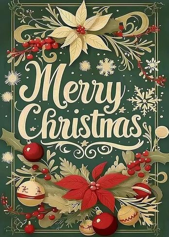 Merry Christmas Poinsettia Diamond Painting Kits for Adults, 5D Diamond Art Kits for Adults Beginners, DIY Full Round Drill Diamond Dot Painting Gem Art Kits for Adult, Home Wall Decor 11.8x15.7 Inch in Saudi Arabia