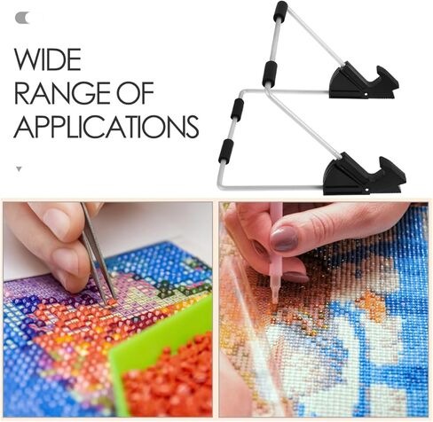 Adjustable Diamond Art Easel Stand Light Pad for Tracing and Drawing Portable and Foldable for Artists and Hobbyists for Home Use in Saudi Arabia