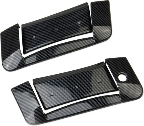Carbon Fiber Style Exterior Side Door Handles Cover Trim Accessories for Nissan 350Z in Kuwait