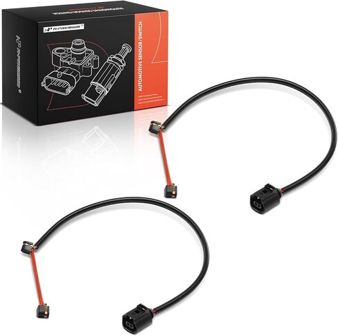 A-Premium Front Driver and Passenger Brake Pad Wear Sensors Compatible with Porsche Cayenne 2019-2024, 2-PC Set in Kuwait