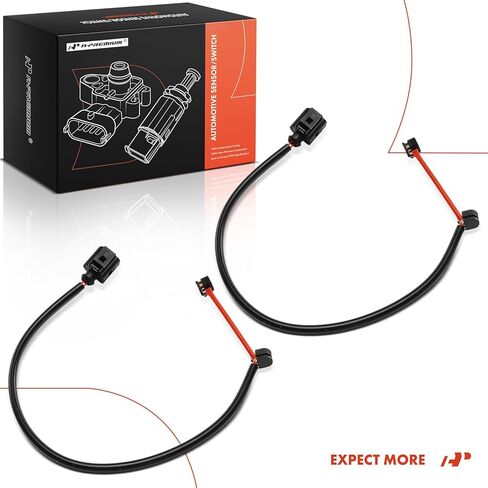 A-Premium Front Driver and Passenger Brake Pad Wear Sensors Compatible with Porsche Cayenne 2019-2024, 2-PC Set in Kuwait