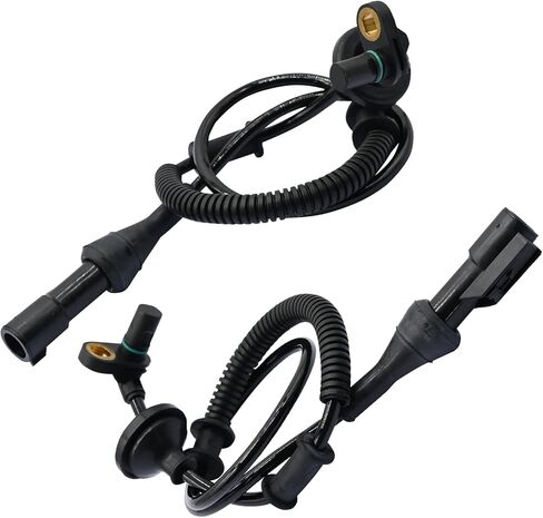 2pcs Rear Left and Right ABS Wheel Speed Sensor Compatible with Ford Expedition Navigator #7L1Z2C190D 7L1Z2C190E 7L1Z2C204D ALS1713 07 08 09 10 2007 2008 2009 2010 in Kuwait