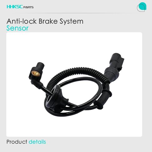 2pcs Rear Left and Right ABS Wheel Speed Sensor Compatible with Ford Expedition Navigator #7L1Z2C190D 7L1Z2C190E 7L1Z2C204D ALS1713 07 08 09 10 2007 2008 2009 2010 in Kuwait