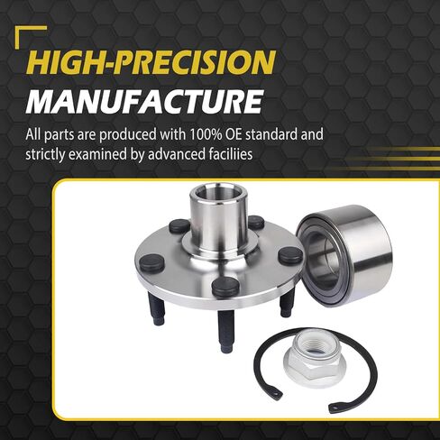 Front Wheel Bearing Hub Assembly, for 2007 2008 2009 2010 Lincoln MKX Wheel Bearing, for 2007 2008 2009 2010 Ford Edge Replacement in Saudi Arabia