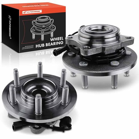 محمل العجلة الخلفية الممتازة ومجموعة المحور مع ABS و6 عروة متوافقة مع Ford Expedition 2003-2006، Lincoln Navigator 2003-2006 in Kuwait