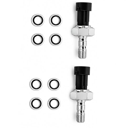 2 Pcs 4014262 Brake Pressure Switch Compatible with Polaris Ranger XP 1000 2019-2024,RZR 2016-2021,Replace 4081117 791071(with Brake Line Seal) in Kuwait
