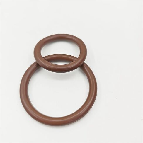 1pcs KF Vacuum Bracket Rubber Ring Fluorine Rubber Ring Vacuum Seal O-Ring(Rubber Ring,2pcs,KF25) in Kuwait