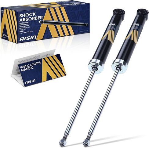 AISIN AFTERMARKET SABVG-00065 Set of 2 Rear Suspension Shock Absorber - Compatible with Volkswagen Jetta 2005-2018, Passat 2006-2010 2012-2022, Golf 2010-2014, CC 2009-2017, Audi A3 2006-2013 in Kuwait
