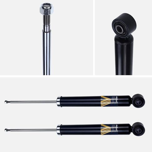 AISIN AFTERMARKET SABVG-00065 Set of 2 Rear Suspension Shock Absorber - Compatible with Volkswagen Jetta 2005-2018, Passat 2006-2010 2012-2022, Golf 2010-2014, CC 2009-2017, Audi A3 2006-2013 in Kuwait