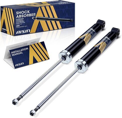 AISIN AFTERMARKET SABVG-00065 Set of 2 Rear Suspension Shock Absorber - Compatible with Volkswagen Jetta 2005-2018, Passat 2006-2010 2012-2022, Golf 2010-2014, CC 2009-2017, Audi A3 2006-2013 in Kuwait