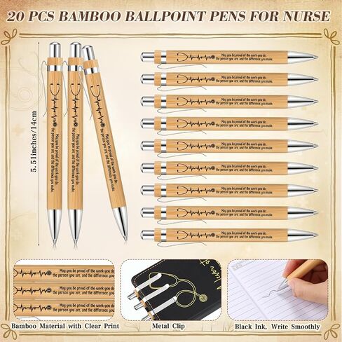 Yexiya 20 Set CNA Week Appreciation Gifts Set A6 Leather Journal with Ballpoint Pens Notebook Bulk for Doctor, Nursing, Certified Medical Assistant, Healthcare Clinical Intern Gifts in Kuwait