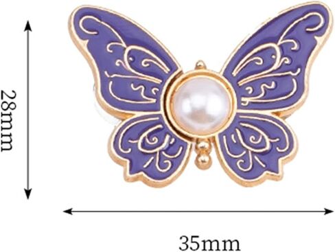 2 Pairs Waist Tightener for Pants Women, Butterfly Button Pins for Loose Jeans Detachable Buckles for Skirts&Short in Kuwait