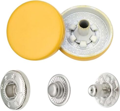 LKXHarleya 20 Set Metal Snaps for Sewing, Press Studs Buttons for Jackets Jeans Clothes DIY Craft, Royal Blue in Kuwait