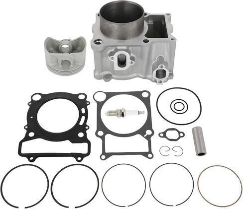 ECCPP Cylinder Piston Ring Gasket For Yamaha Kodiak 400 2000-2006,For Yamaha Grizzly 400 2007-2008 Compatible fit for Cylinder Piston Gasket Top End Kit 93450-22027-00 in Kuwait