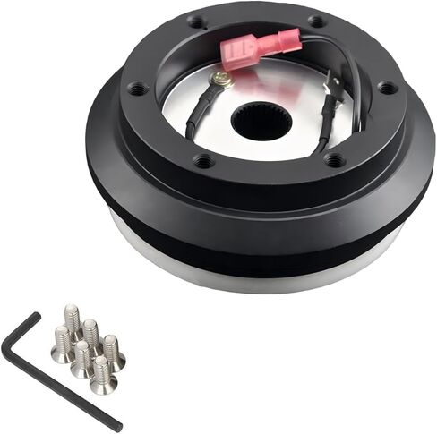 110H Steering Wheel Short Hub Adapter Aluminum 6-Hole Fits for Civic Accord CRX Prelude Acura Integra in Kuwait