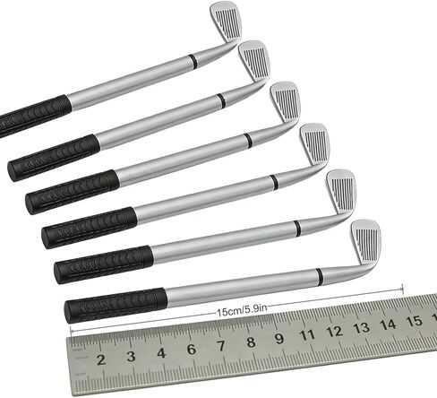 6 PCS Golf Club Ballpoint Pens Blue Ink Mini Golf Clubs Pens, Funny Pens for Office,Golf Party Gift for Dad,Coworkers,Golf Lovers,Golfing Club Souvenir,Golf Pen Set For Adults in Kuwait