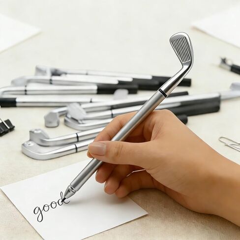 6 PCS Golf Club Ballpoint Pens Blue Ink Mini Golf Clubs Pens, Funny Pens for Office,Golf Party Gift for Dad,Coworkers,Golf Lovers,Golfing Club Souvenir,Golf Pen Set For Adults in Kuwait