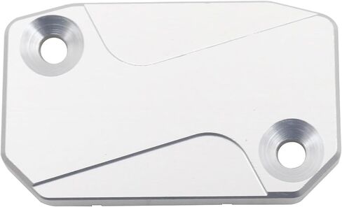 Motorcycle CNC Front Brake Clutch Fluid Reservoir Cover Cap For Husqvarna FC FR TE 250-450 distintivo(Silver) in Kuwait