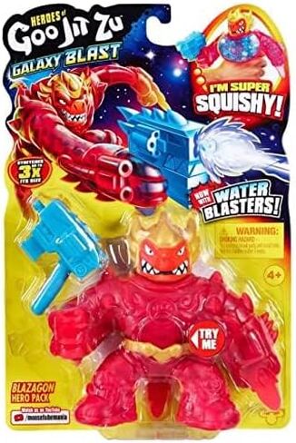 Heroes of Goo Jit Zu Galaxy Blast Action Figure (Orbitox, Warsnap, Tyro, Blazagon, Rock Jaw, Brainboom) (Blazagon) in Kuwait
