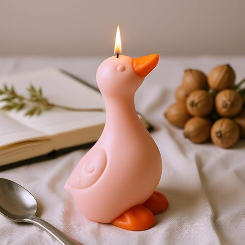Duck Candle Mold Duck Silicone Candle Molds for Candles Making Resin Casting Aromatherapy Candles Handmade Wax Home Decor in Saudi Arabia