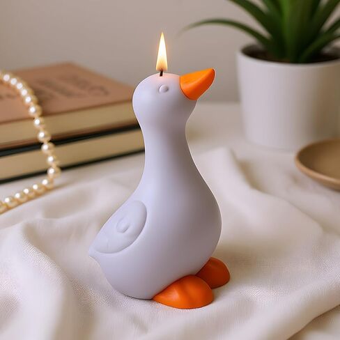 Duck Candle Mold Duck Silicone Candle Molds for Candles Making Resin Casting Aromatherapy Candles Handmade Wax Home Decor in Saudi Arabia