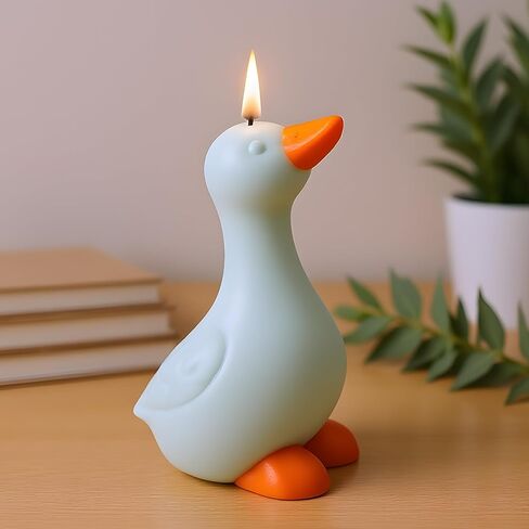Duck Candle Mold Duck Silicone Candle Molds for Candles Making Resin Casting Aromatherapy Candles Handmade Wax Home Decor in Saudi Arabia