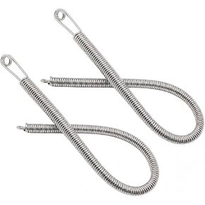 2 Pcs Spring Drawstring Needle Threader Tool Set, Metal Easy Rope and Elastic Threader for Hoodies, Sweatpants, Waistbands, DIY Sewing Repairs, Drawstring Replacement Clip with Round Head Design in Saudi Arabia