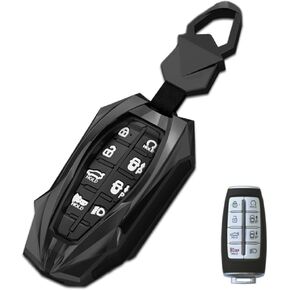 Zinc Alloy Key Fob Case Cover Compatible for Genesis G80 Gv80 G70 GV70 2021 2022 2023 8 Buttons Key in Saudi Arabia