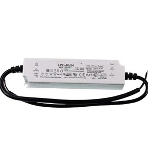 1pcs LPF-40-24 24V 1.67A Constant Voltage Constant Current LED Lighting Driver PFC IP67 in Saudi Arabia