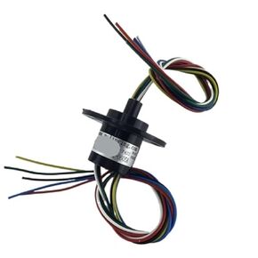 1PC 2/3/4/6/8/12/18/24 Channels Wires Slip Ring 2/5/10A Slipring 12.5/22mm Mini Rotary Conductiv Joint Connectors(Dia 22mm 24CH 2A) in Saudi Arabia