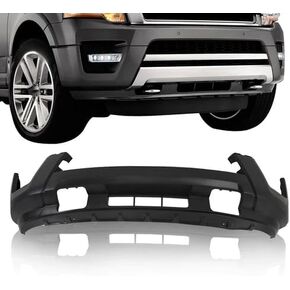 Front Lower Bumper Cover Fascia Primed Fit for Ford Expedition 2015 2016 2017, Front Bumper Lower Cover Valance, OE FL1Z17D957CPTM FL1Z17D957CA FO1015124C in Kuwait
