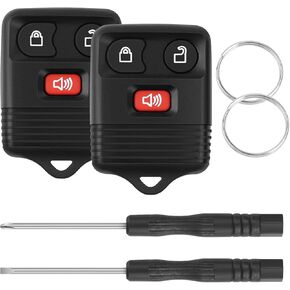 Replacement Key Fob Shell Case, Smart Keyless FitRemote Control housin for 1998 1999 2000 2001 2002 2003 Ford (2 pcs) in Saudi Arabia