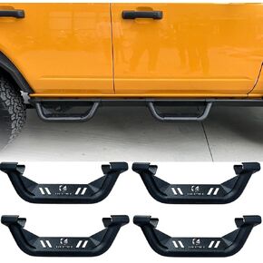 يناسب Vijay 2021-2024 Ford Bronco للخطوات الجانبية للجري (4 أبواب-A) in Kuwait
