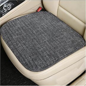 Car Seat Bottom Cover, Linen Anti-Slip Comfortable Vehicle Front Seat Cushion Cover, Automotive Interior Chair Bottom Protector, Universal for SUV Automobile Pickup (Wine Red) in Saudi Arabia
