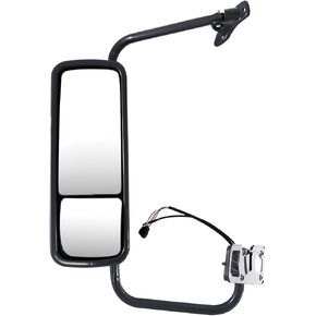 Door Fits For Freightliner Century 2007 Truck Side With Power Heated (Door Miror Chrome (Silver), Left) in Saudi Arabia