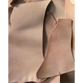 Tooling Leather for DIY Projects, Leatherworking, and Sewing - Premium Natural Veg Tan Leather for Crafting & Workshops - Leather Scraps and Remnants: Sold by The Pound (1 LB) in Saudi Arabia