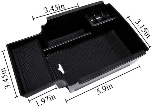 Center Console Armrest Storage Box Compatible with Honda Civic 2012 2013 2014 2015 ABS Tray Insert Organizer Glove Pallet in Kuwait