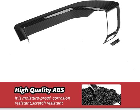JeCar for Silverado Carbon Fiber Interior Center Console Dash Panel Trim Cover Trim for 2022 2023 2024 Chevrolet Chevy Silverado 1500 (1pcs) in Kuwait